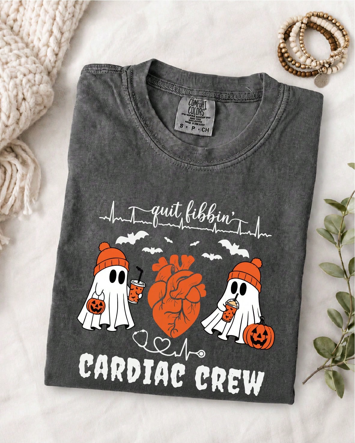 Halloween Cardiac Crew T-Shirt