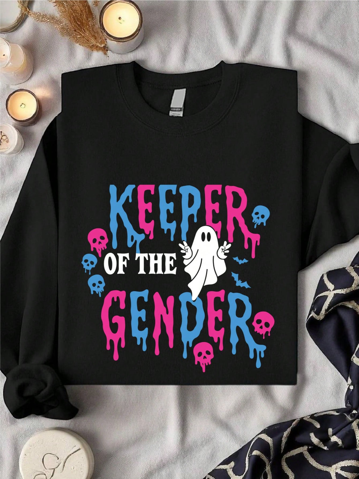 Retro Keeper Of The Gender Ghost Sweatshirt