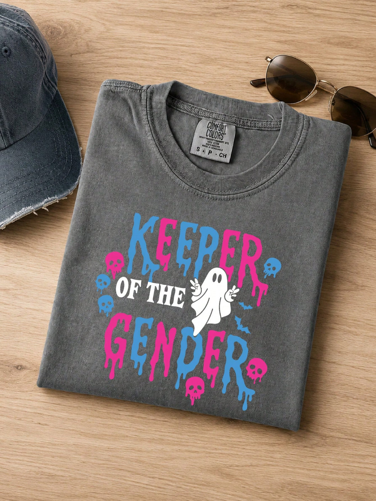 Spooky Keeper Of The Gender Comfort T-Shirt