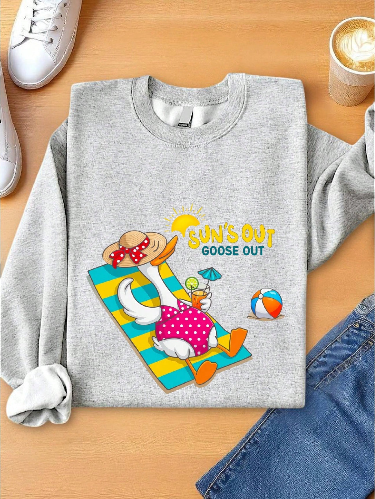 Suns Out Goose Out Sweatshirt
