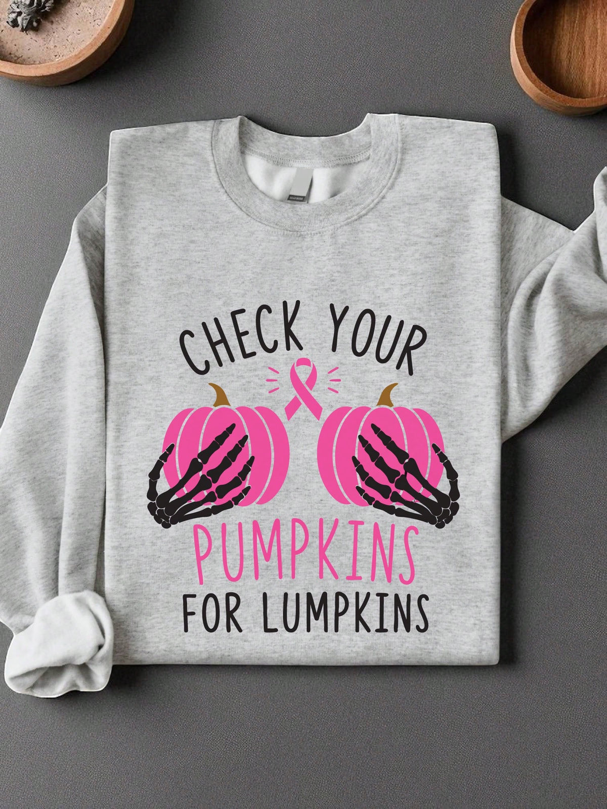 Check Your Pumpkins Sweatshirt