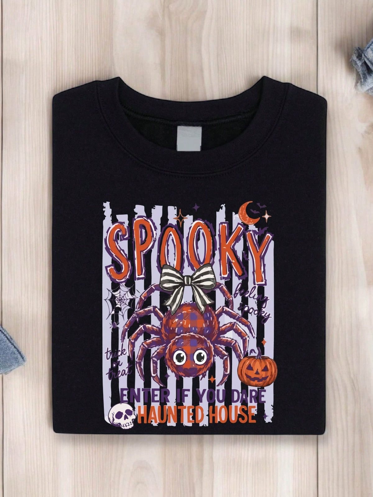 Spooky Spider Halloween T-Shirt
