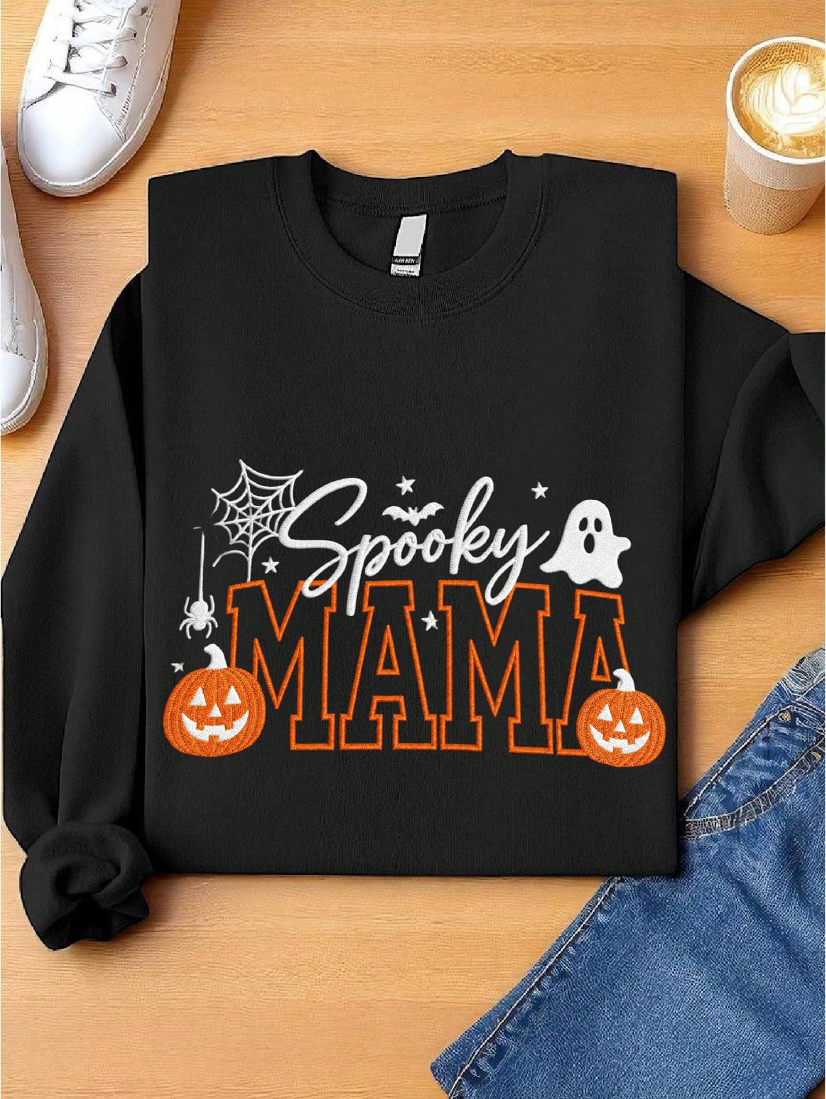 Spooky Mama (DTF Graphics Prints) Sweatshirt