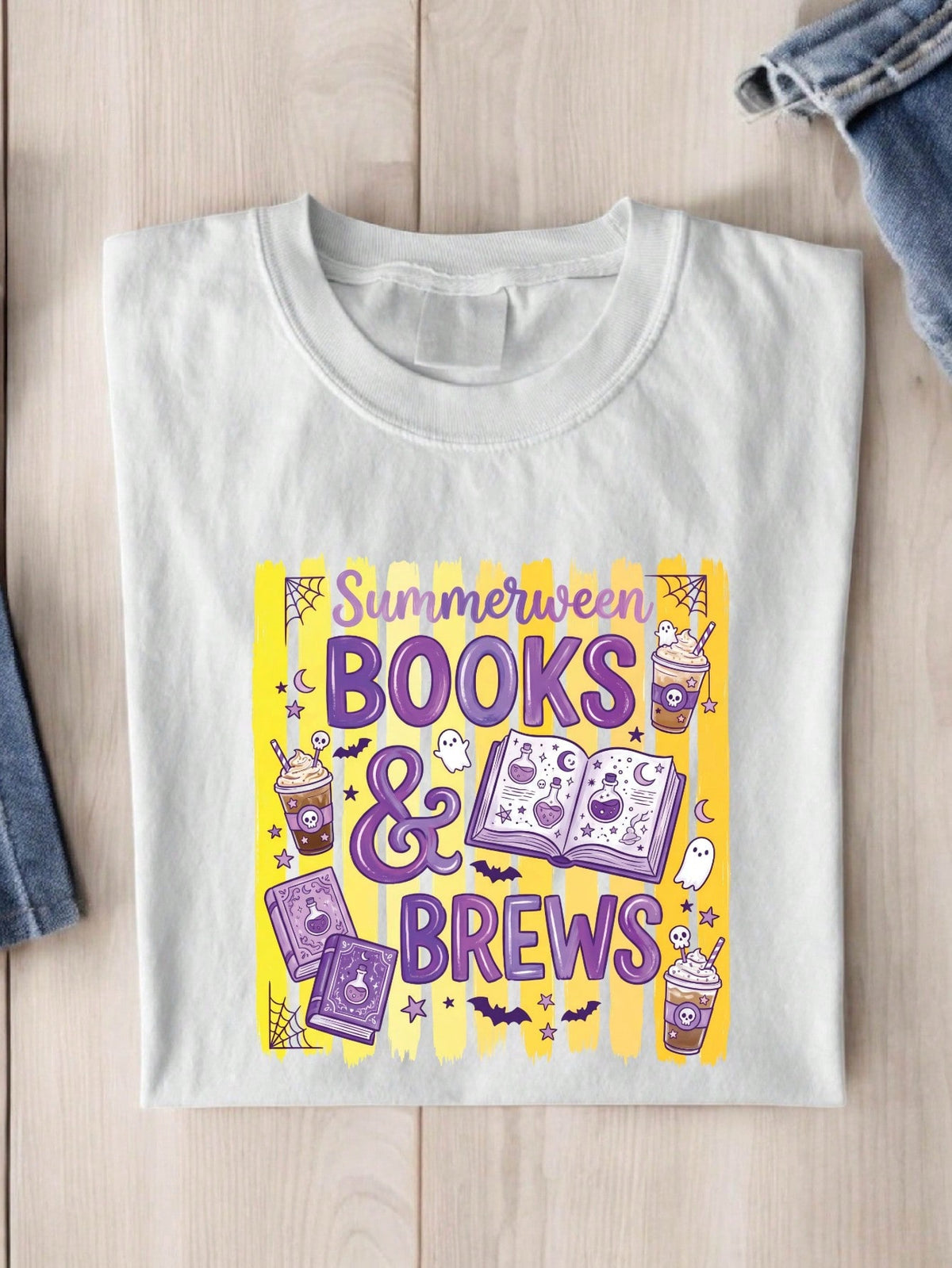 Summerween Books & Brews T-Shirt