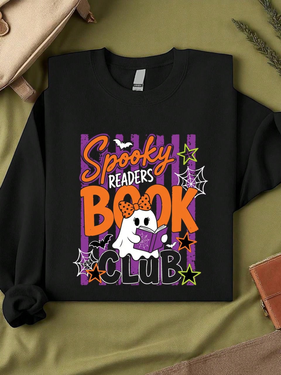 Ghost Reading Sweatshirt