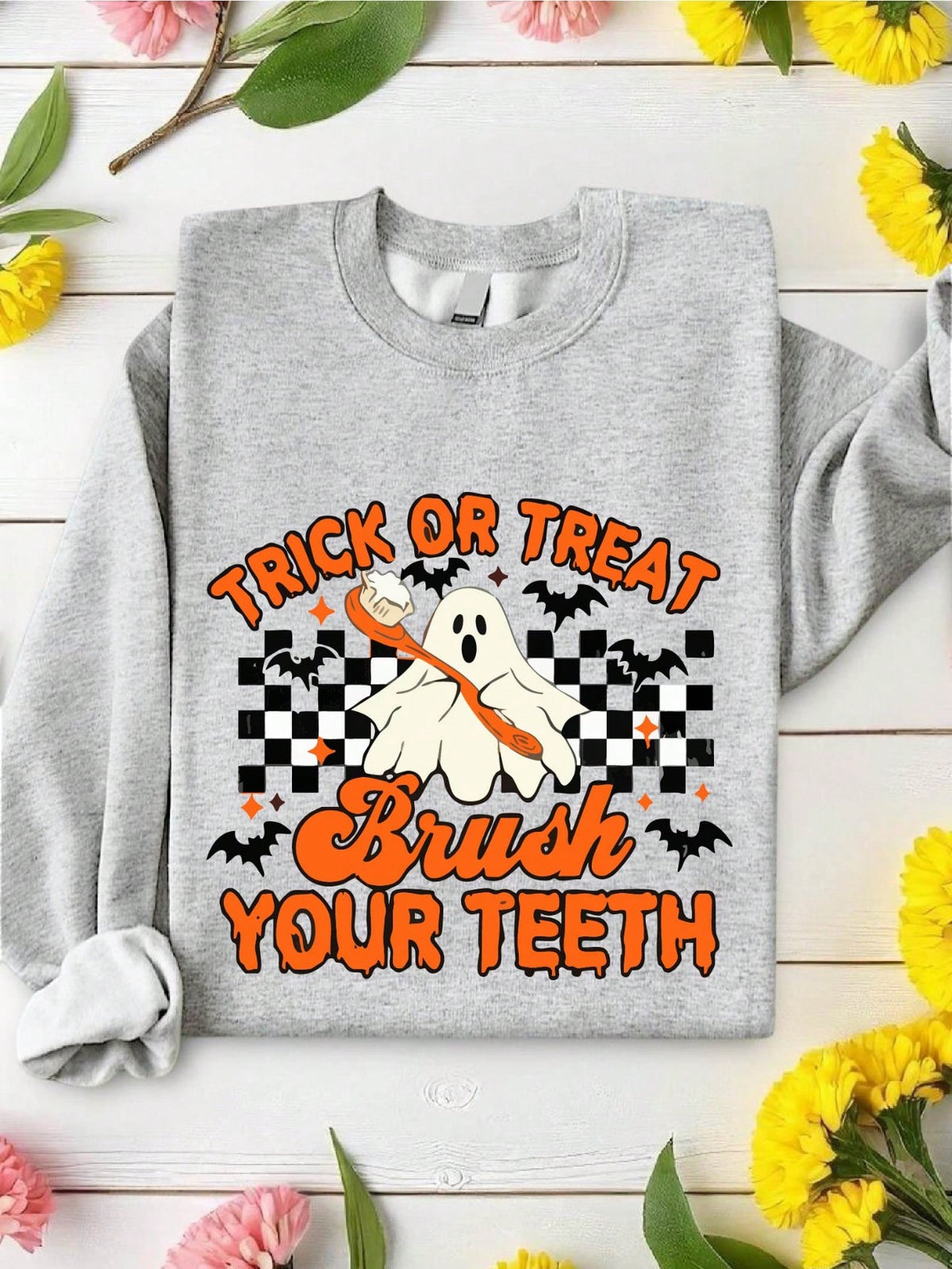 Spooky Dental Crew Sweatshirt