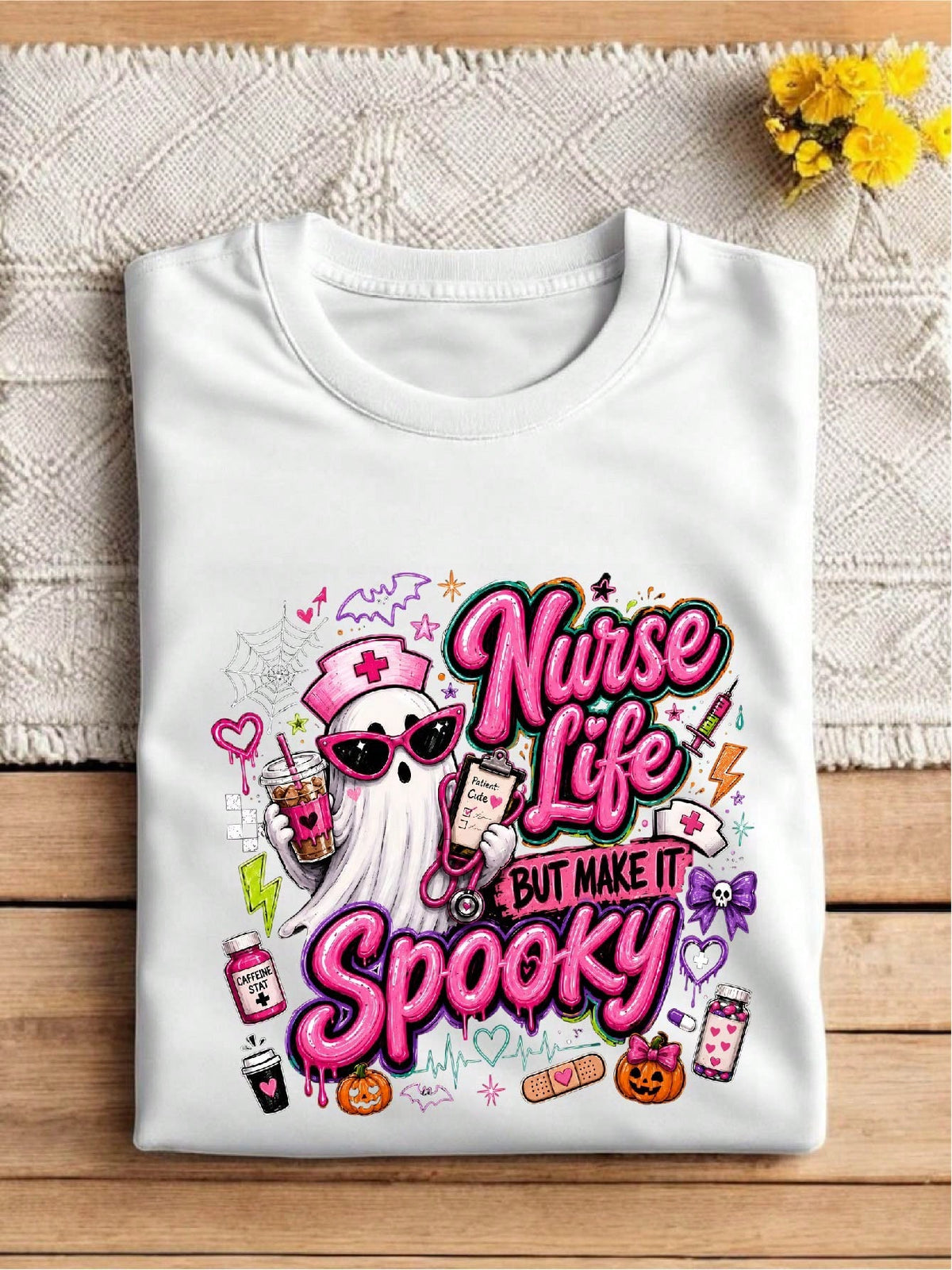 Spooky Nurse Life T-Shirt