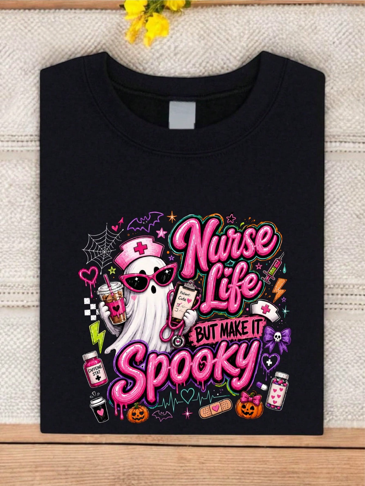 Spooky Nurse Life T-Shirt