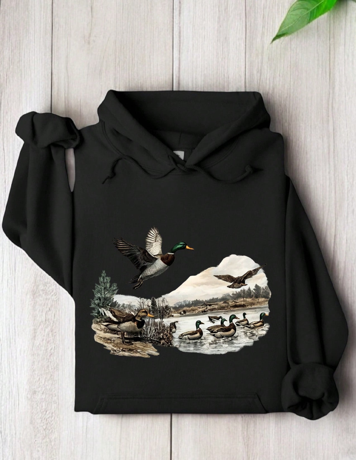 Vintage Ducks Hoodie