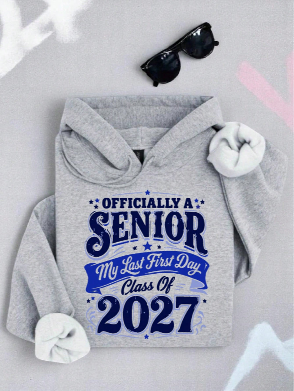 Officially A Senior 2027 Hoodie
