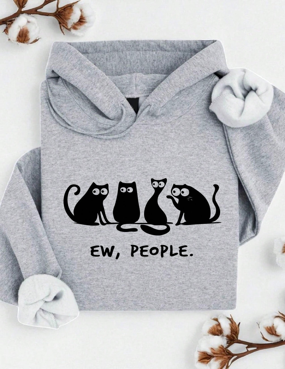 Ew People Cats Hoodie