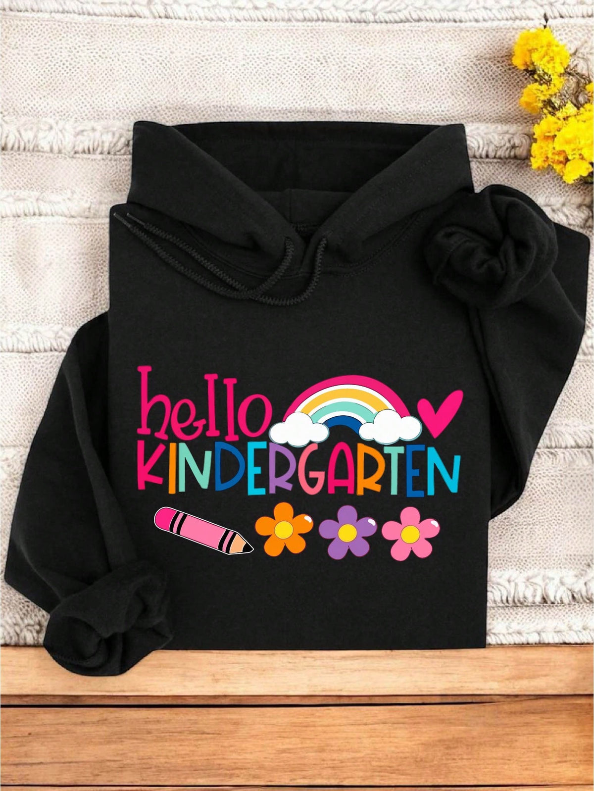 Funny Hello Kindergarten Hoodie