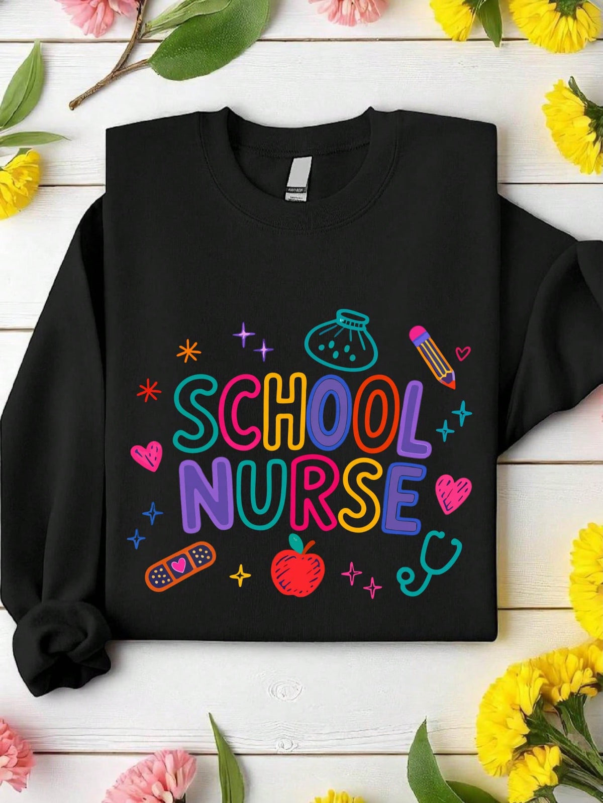 Funny School Nurse Sweatshirt