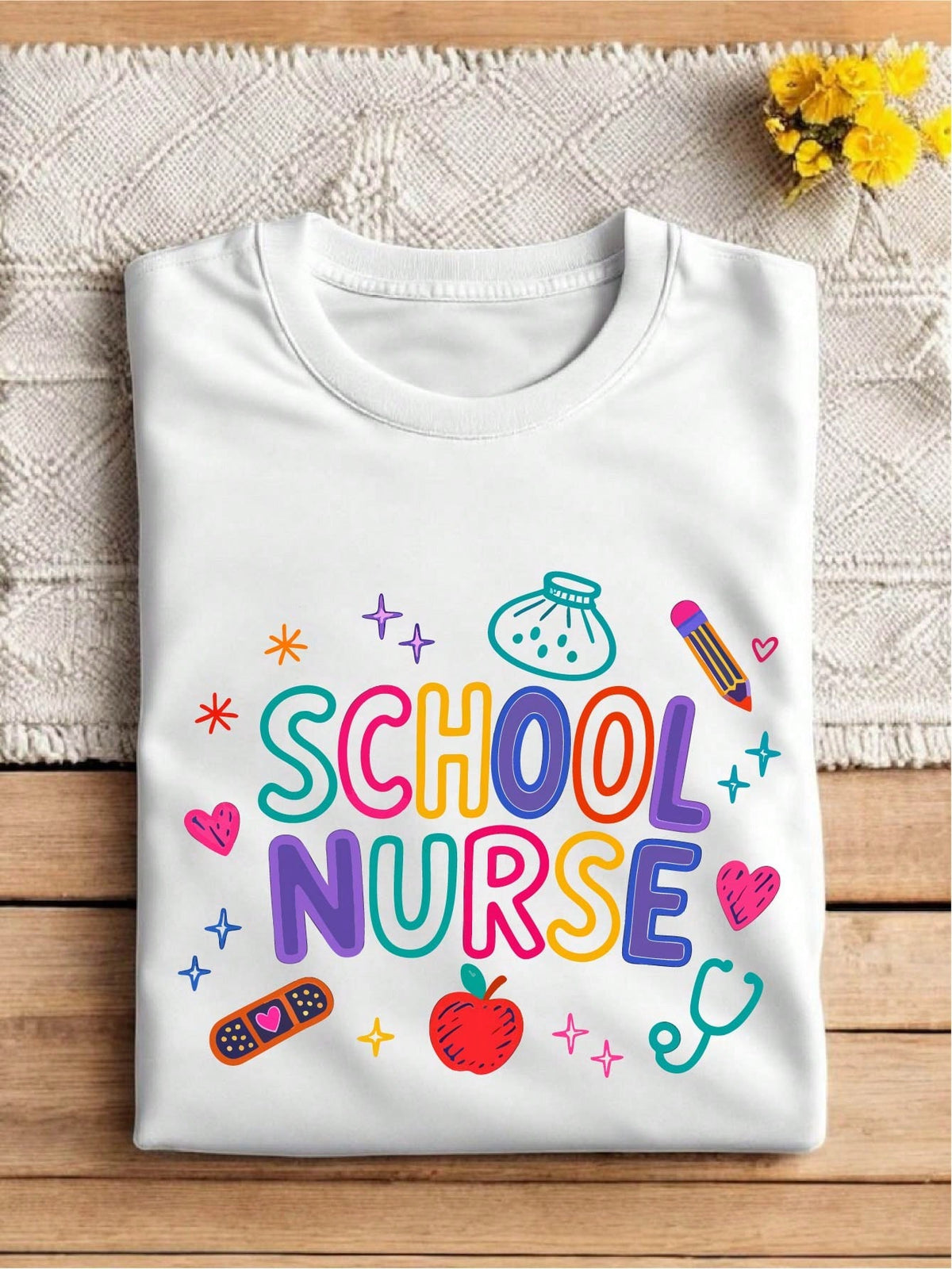Retro School Nurse T-Shirt