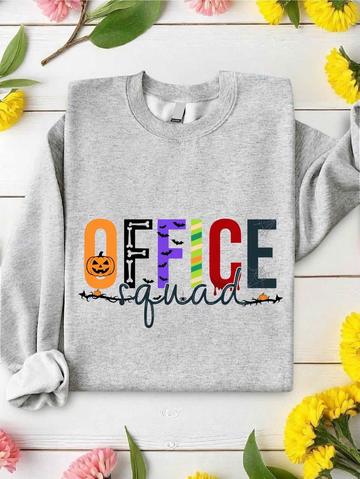 Halloween Office Group Sweatshirt