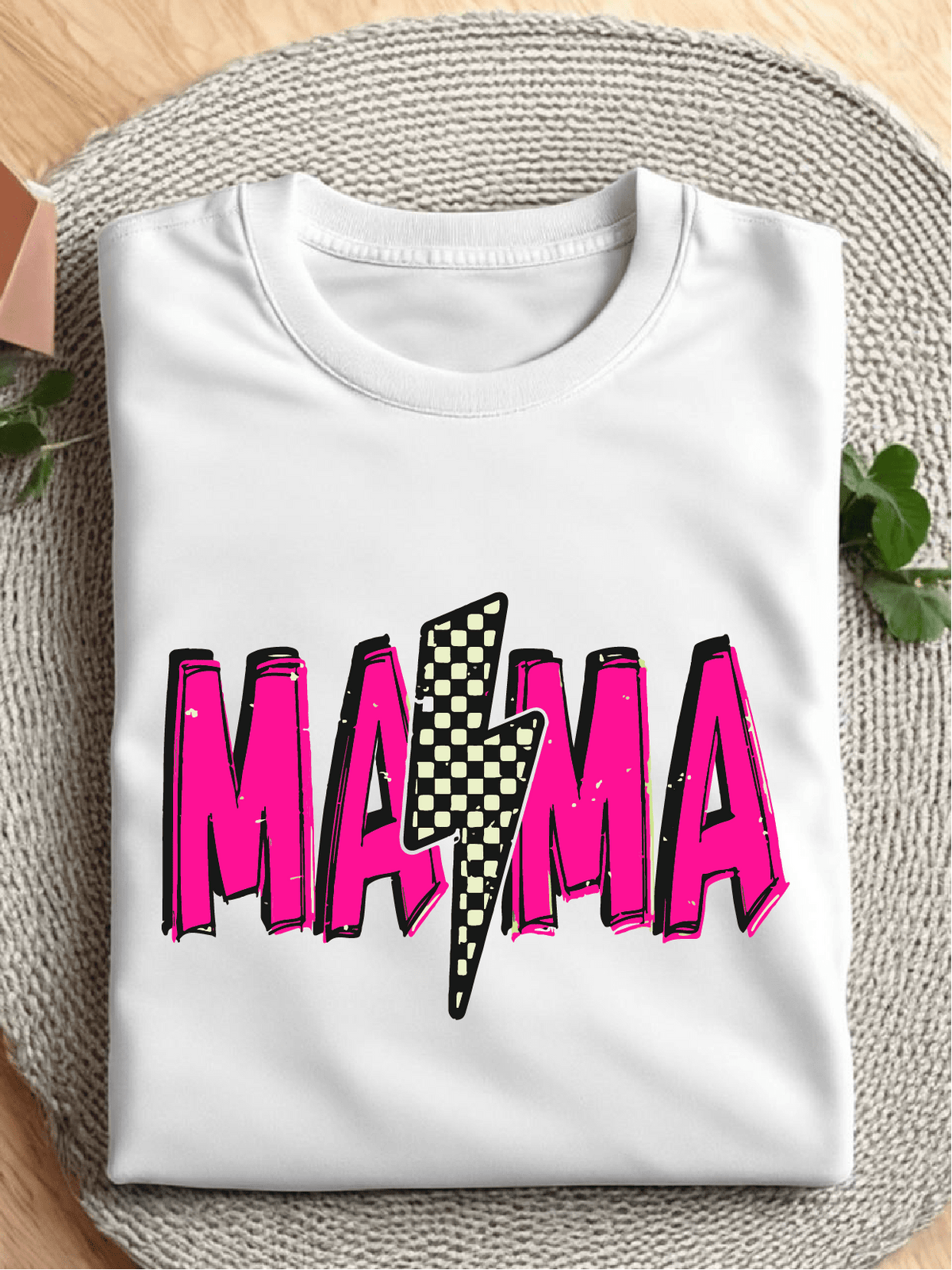 Checkered Mama T-Shirt