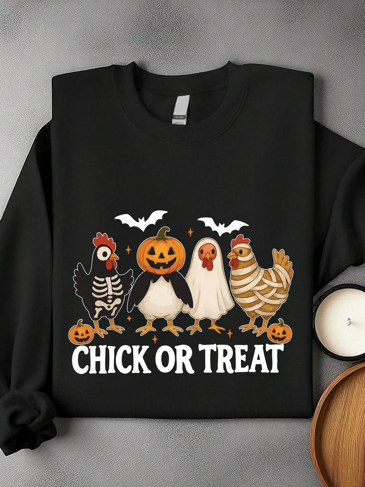 Chick Or Treat Sweatshirt