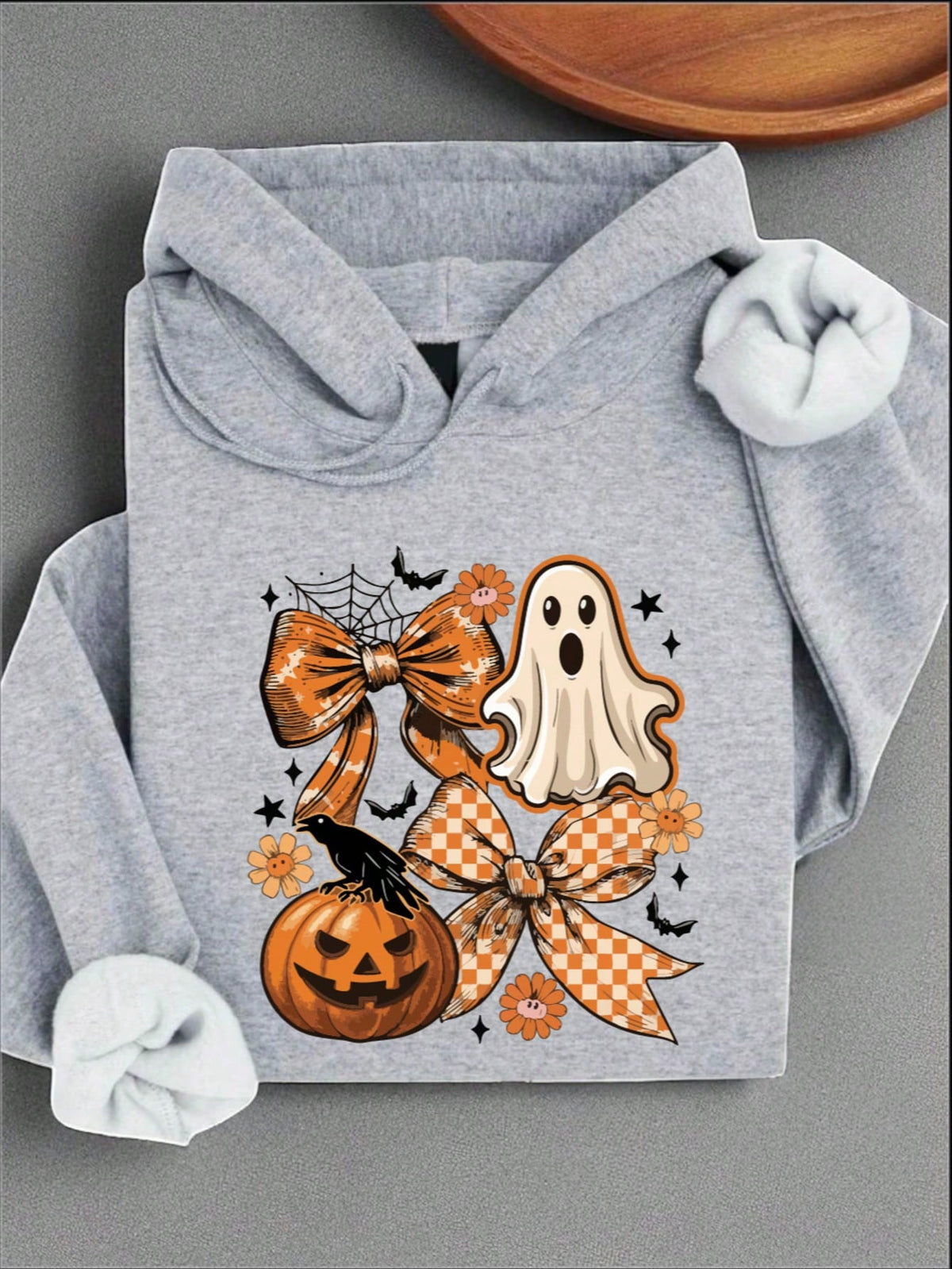 Vintage Halloween Ghost Hoodie