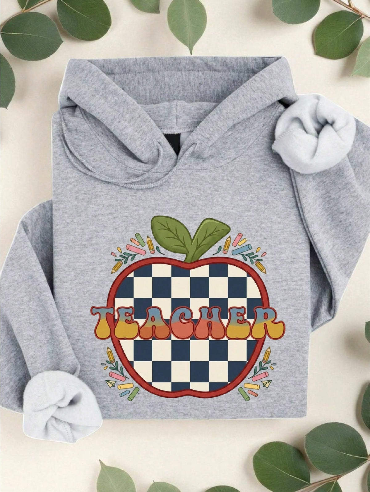 Teacher Apple Hoodie