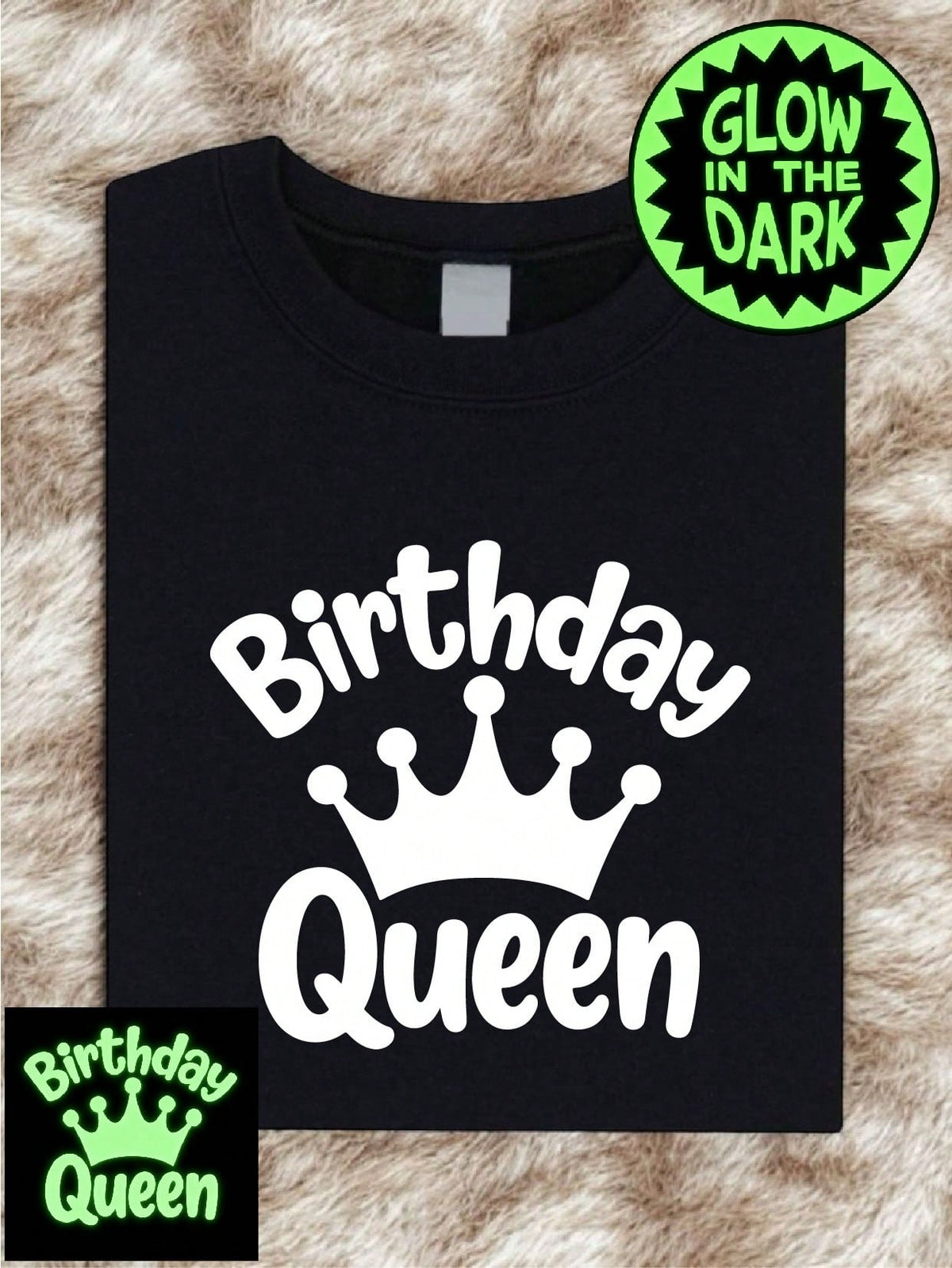 Glow In The Dark Birthday T-Shirt