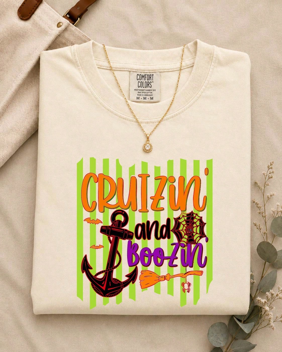 Halloween Cruisin' And Boozin' Comfort T-Shirt