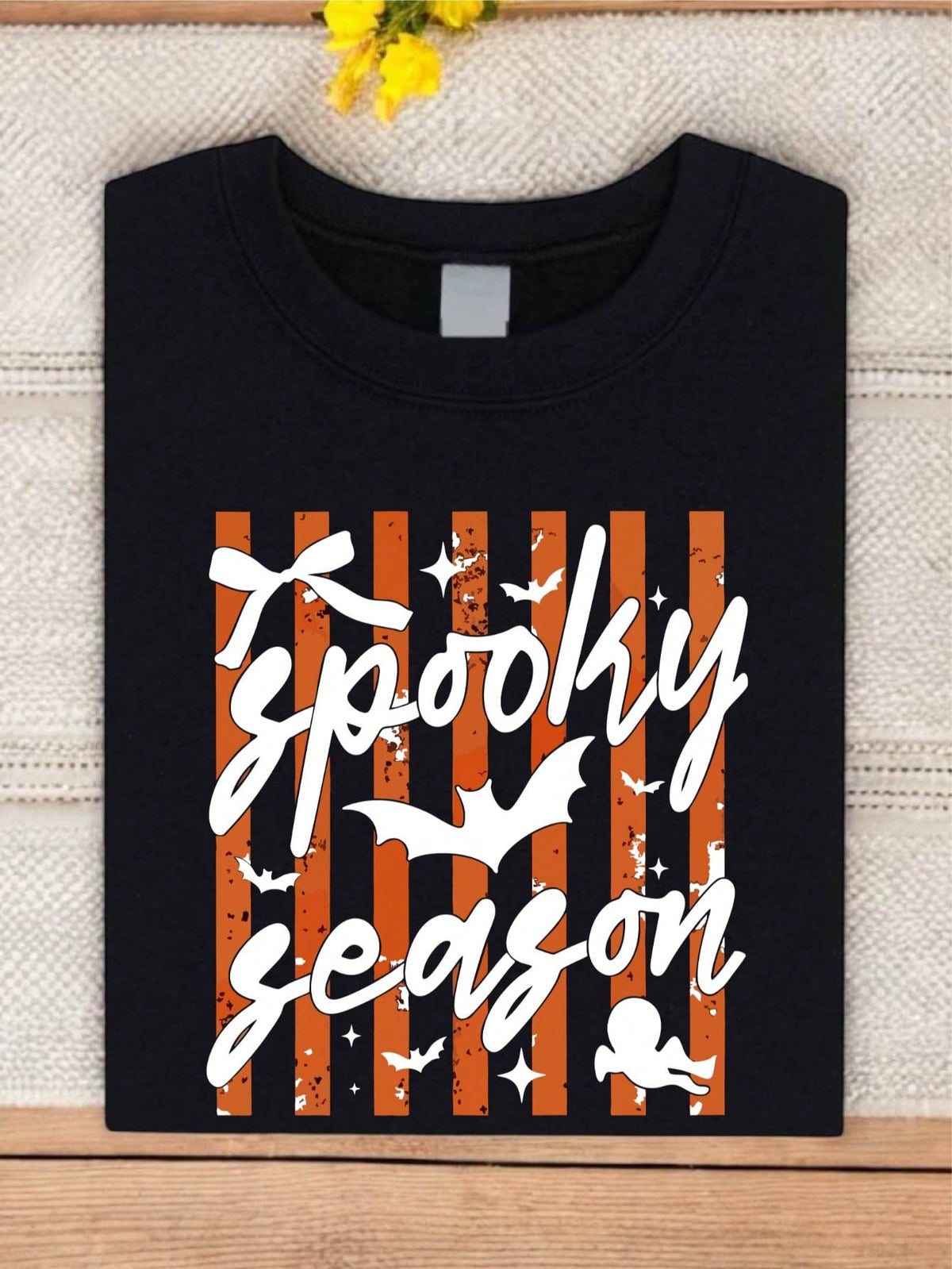 Striped Spooky Season T-Shirt