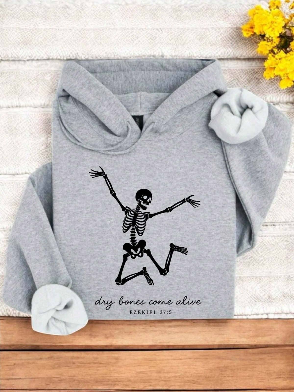 Christian Halloween Skeleton Hoodie