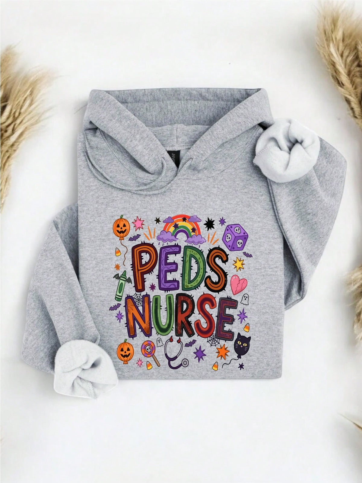 Halloween Peds Nurse Hoodie