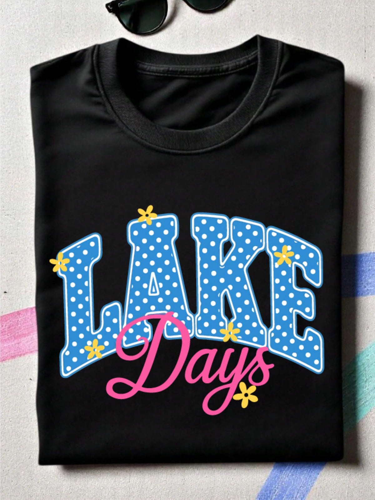 Lake Day Polka Dot T-Shirt