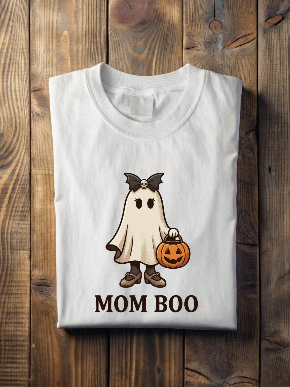 1 PC Mom Boo Dad Boo T-Shirt