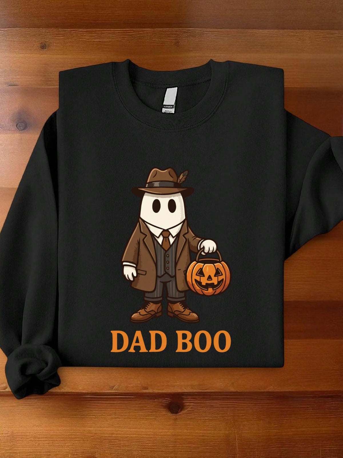 1 PC Mom Boo Dad Boo Sweatshirt