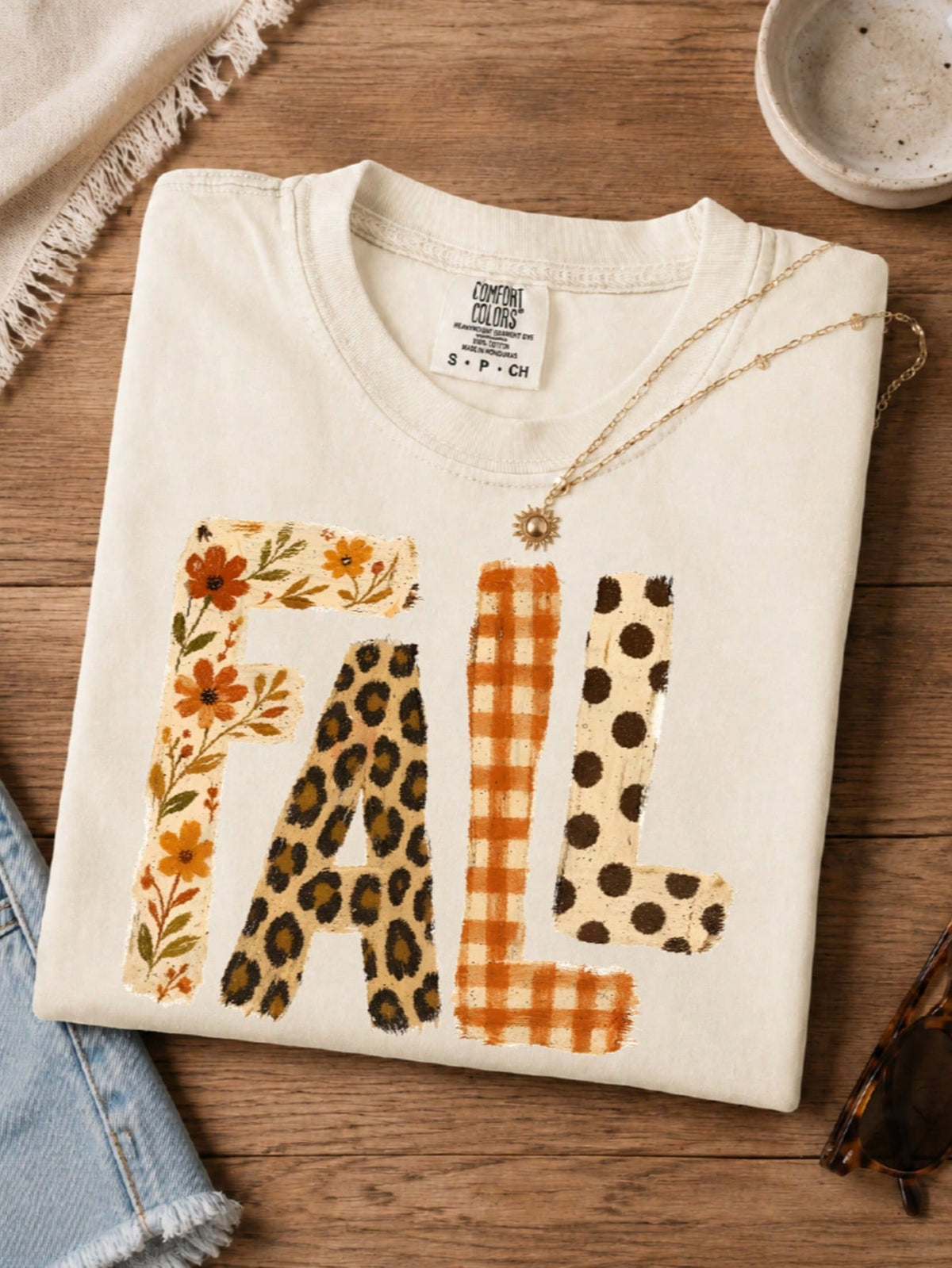 Thanksgiving Distressed Autumn T-Shirt