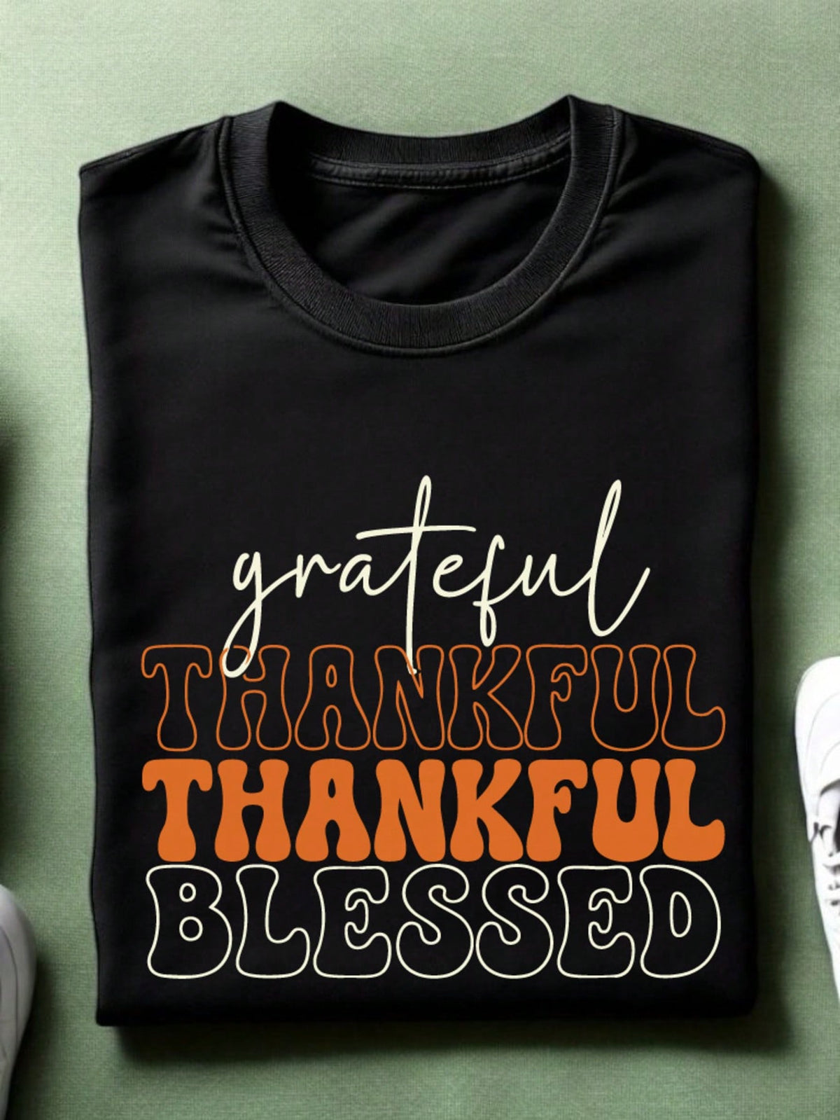 Grateful Thankful Blessed T-Shirt