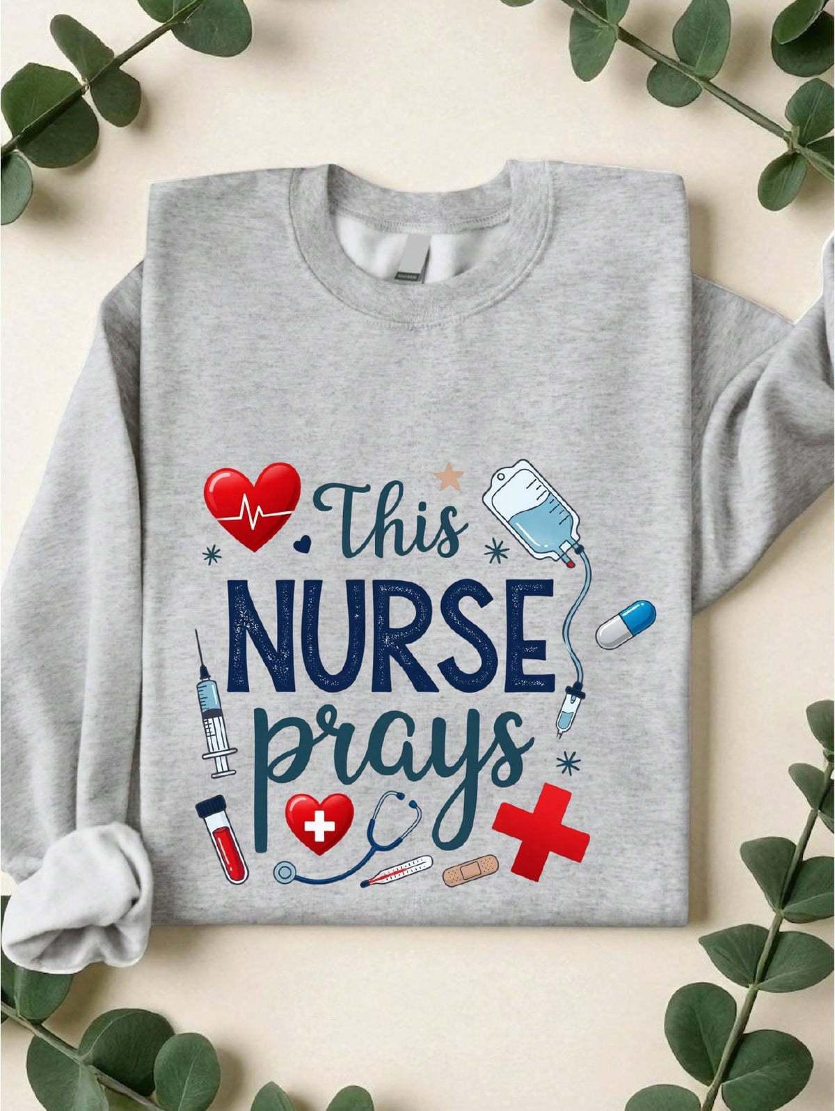 This Nurse Prays Sweatshirt