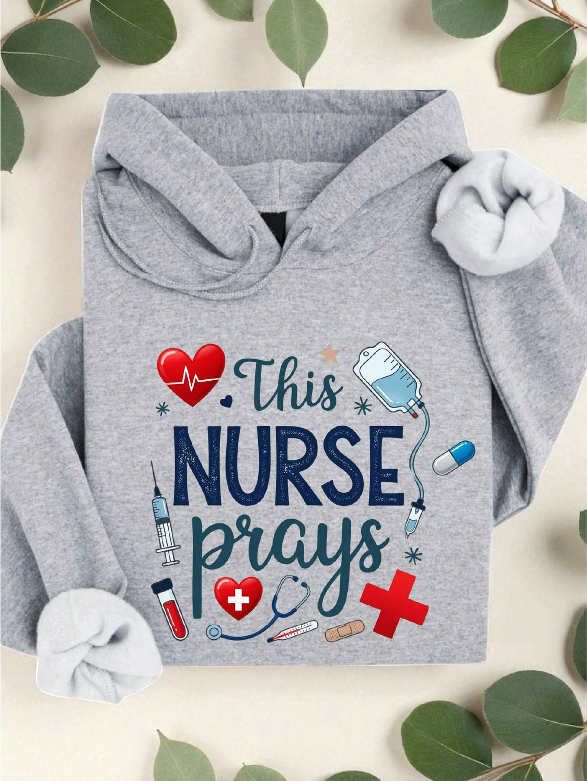This Nurse Prays Hoodie