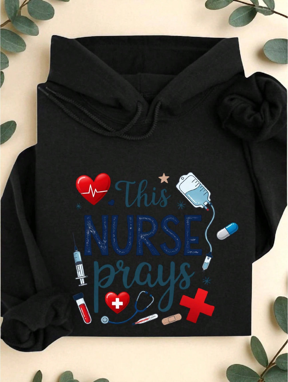 This Nurse Prays Hoodie