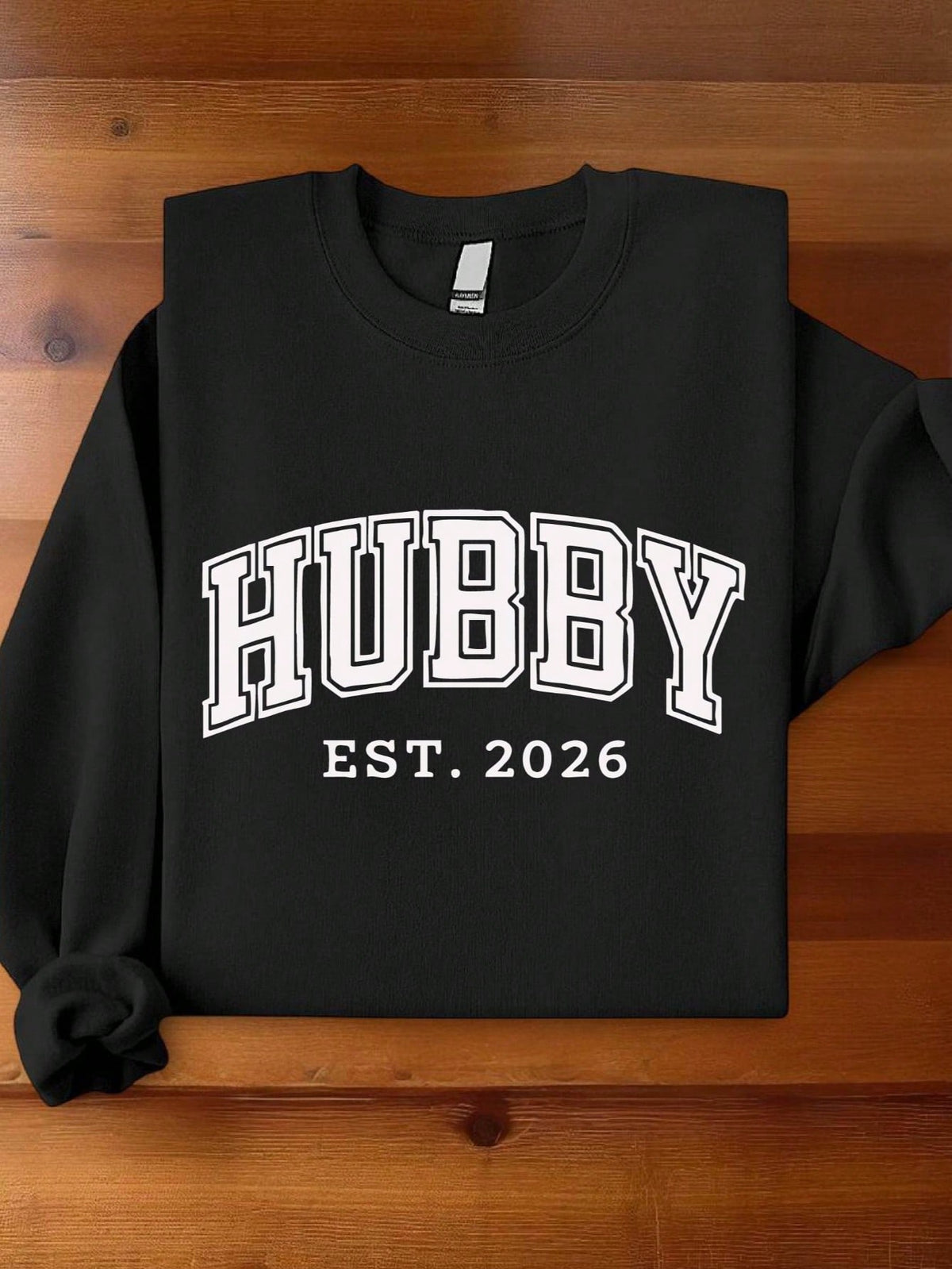 1 PC Wifey Hubby EST 2026 Sweatshirt