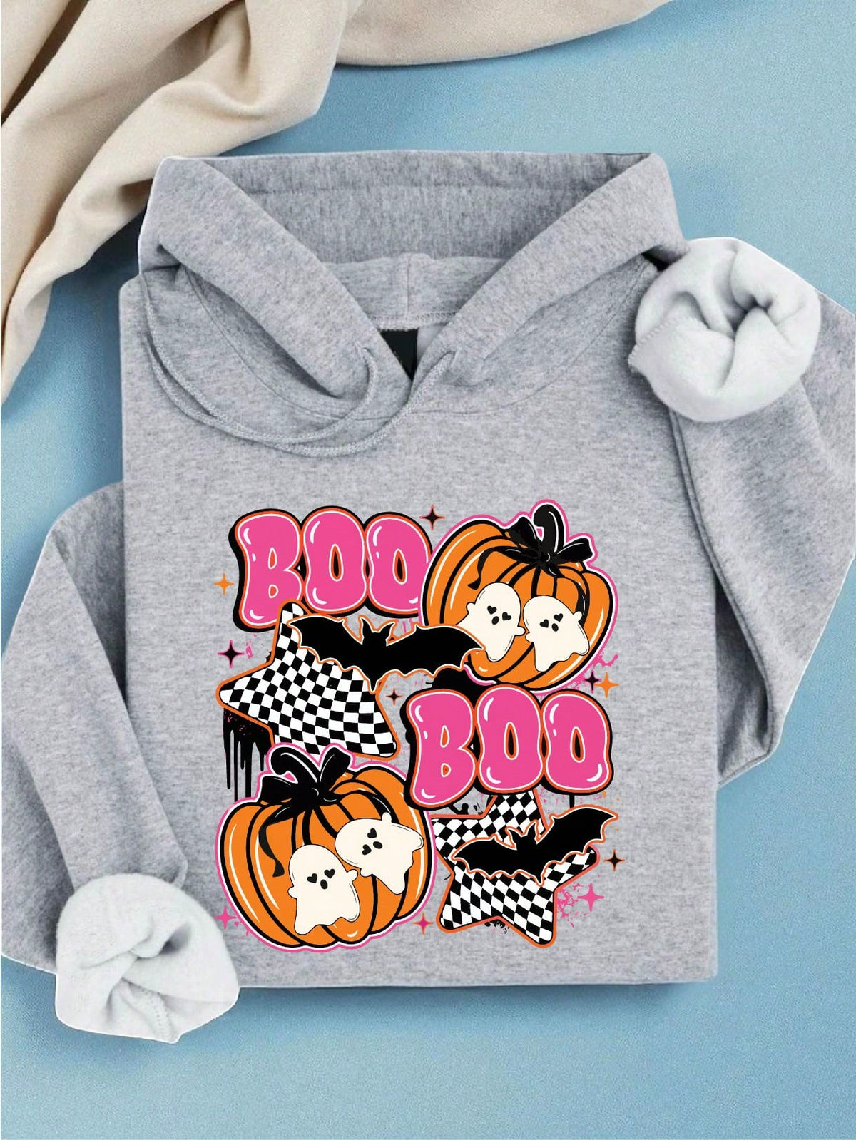 Boo Halloween Hoodie