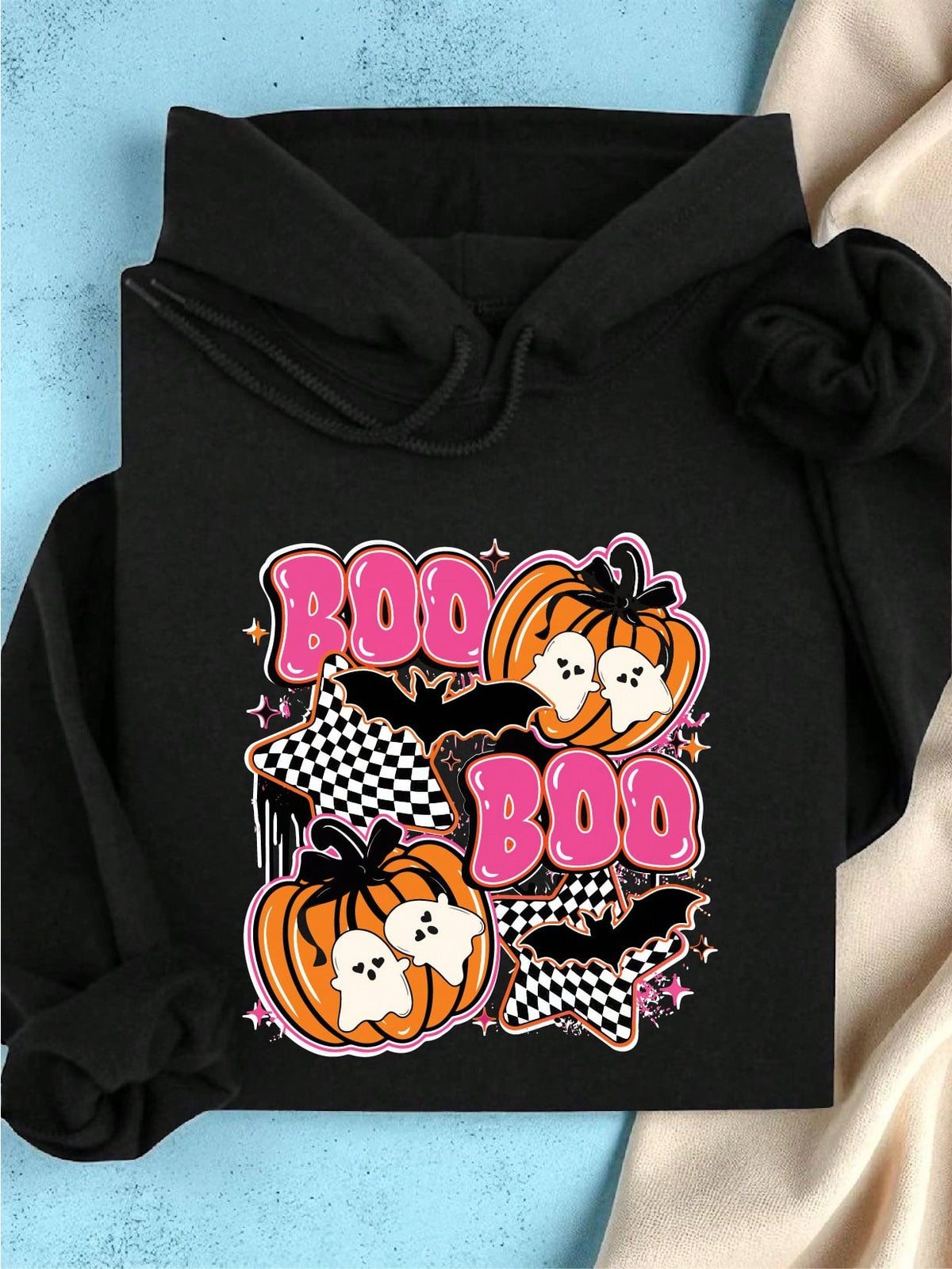 Boo Halloween Hoodie