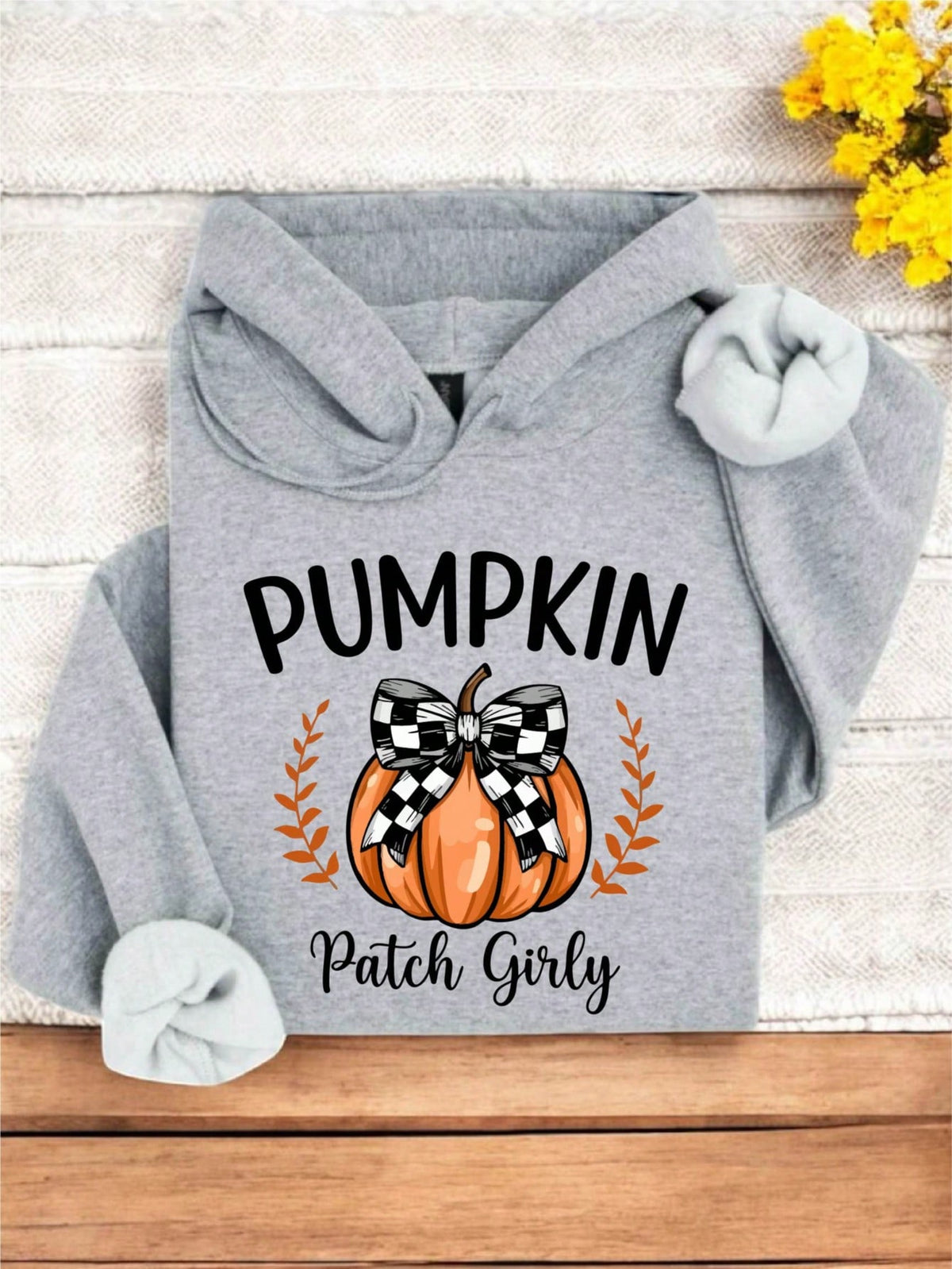 Pumpkin Patch Girly Hoodie