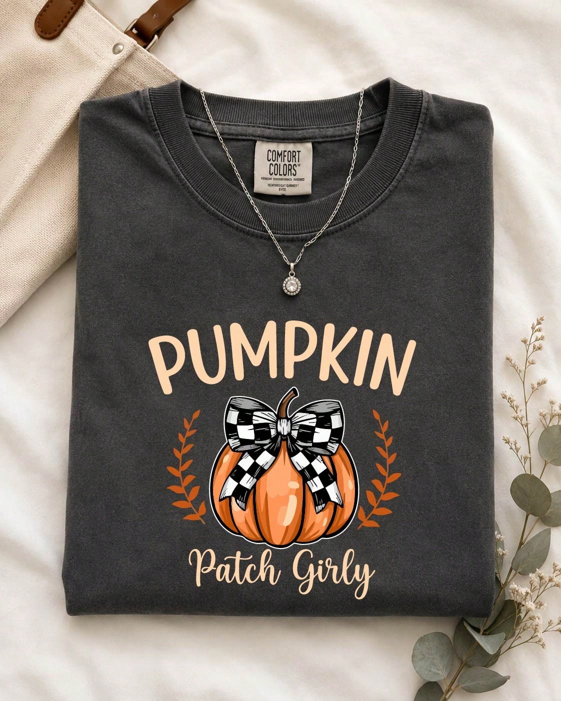 Pumpkin Patch Girly Comfort T-Shirt