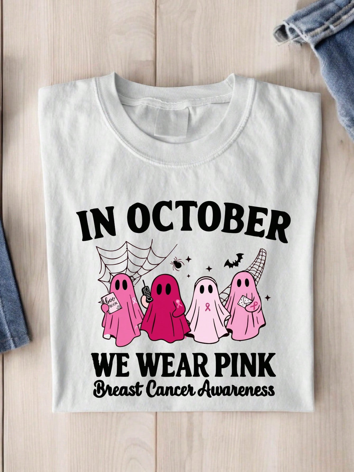 In October We Wear Pink T-Shirt