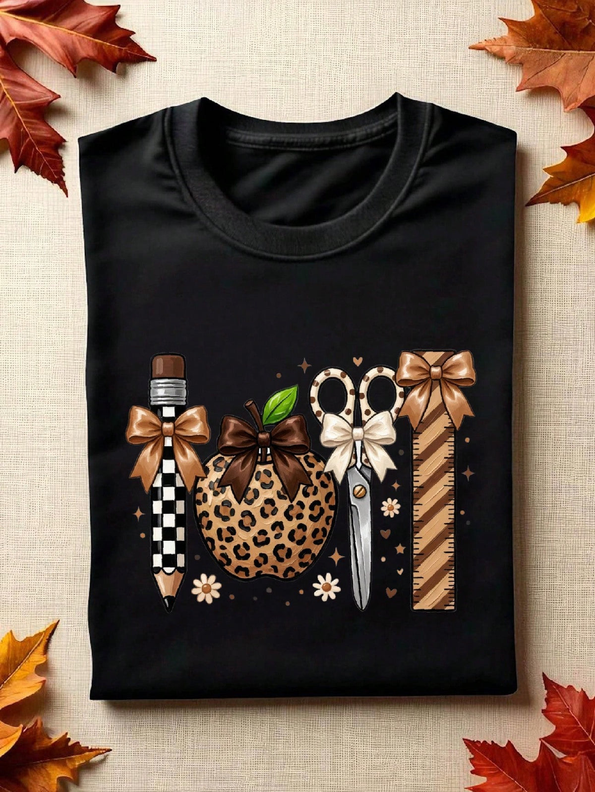Leopard Teacher T-Shirt