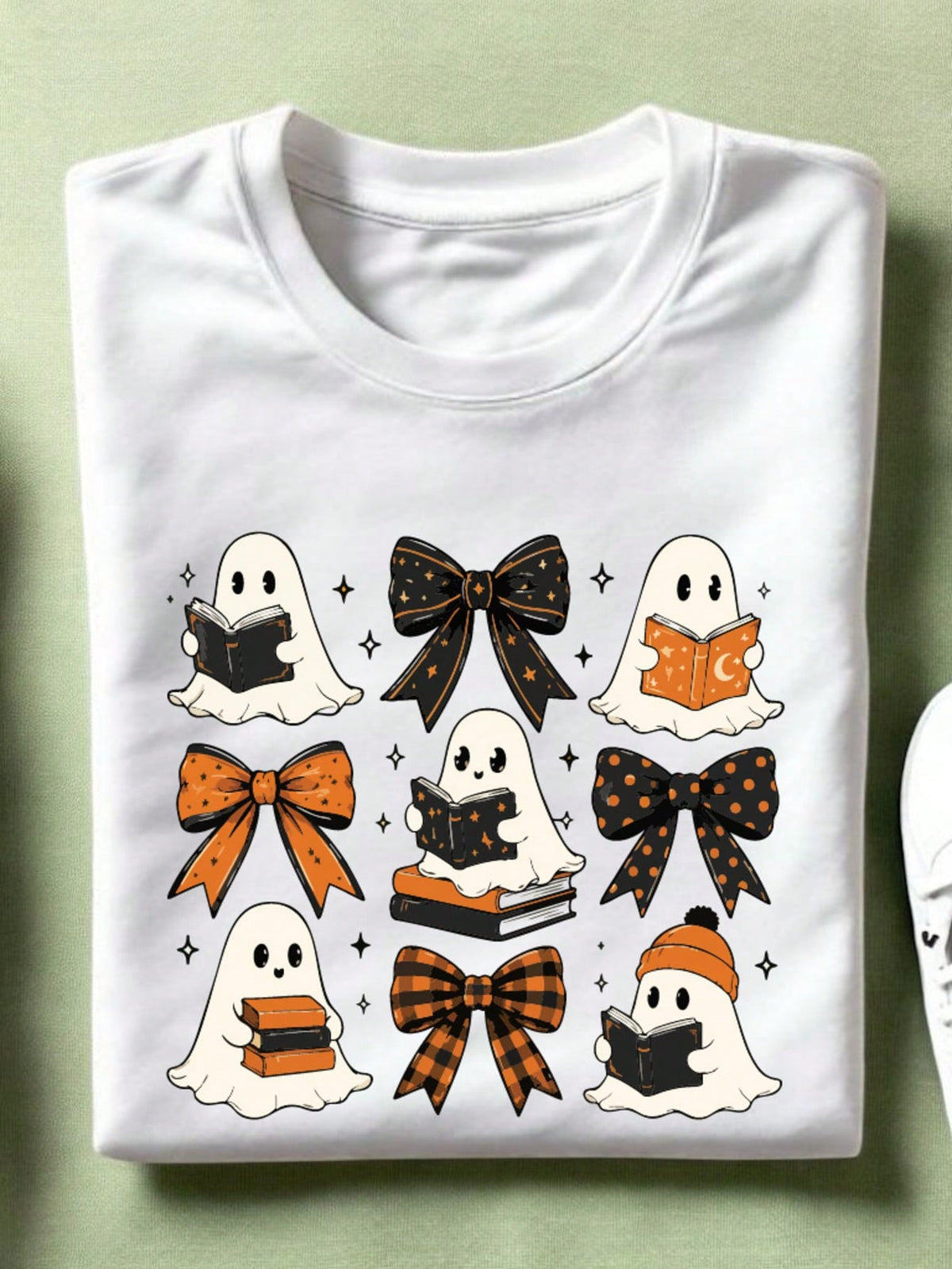 Halloween Reading Books T-Shirt