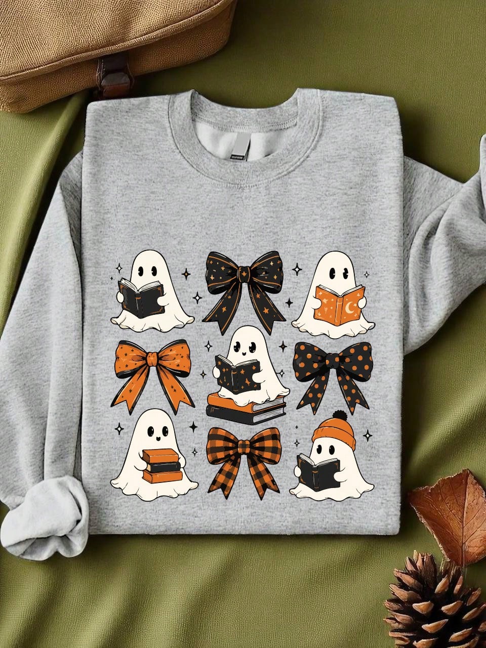 Halloween Reading Books Sweatshirt