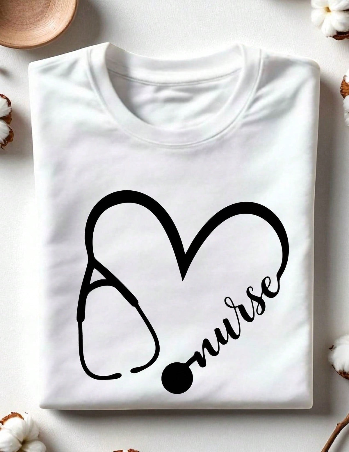 Stethoscope And Nurse T-Shirt