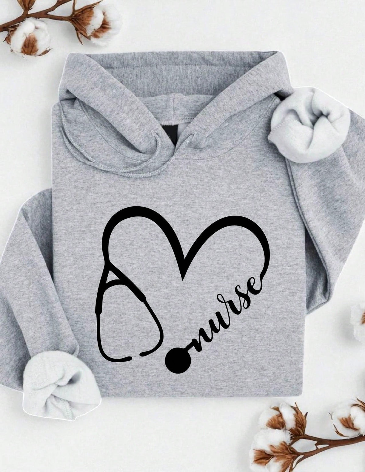 Stethoscope And Nurse Hoodie