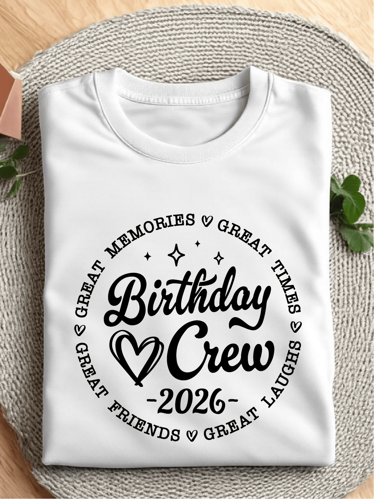 Birthday Crew T-Shirt