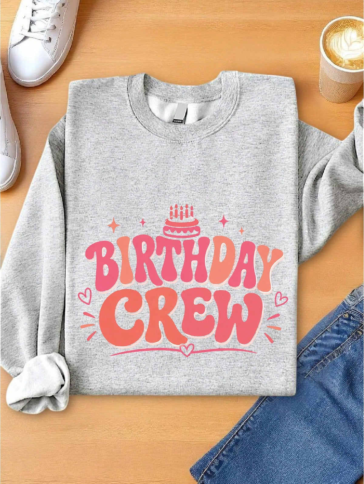 Birthday Crew Sweatshirt