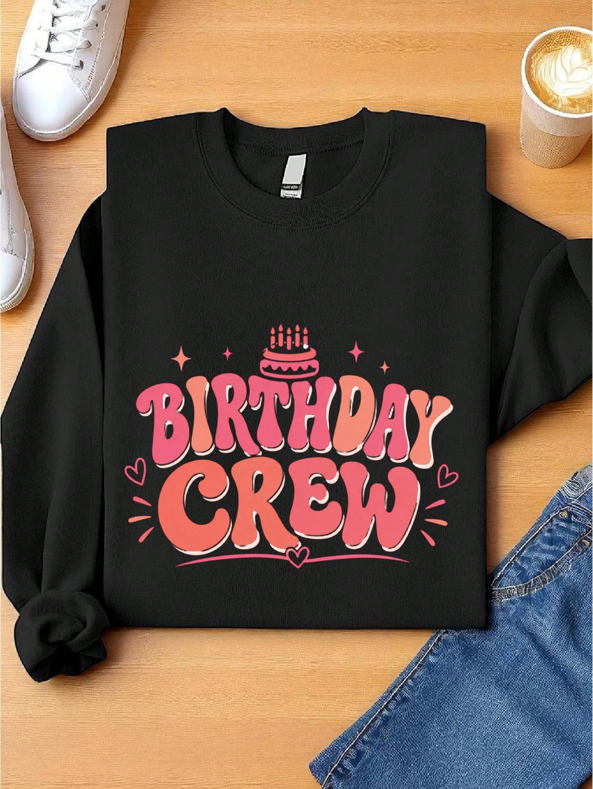 Birthday Crew Sweatshirt